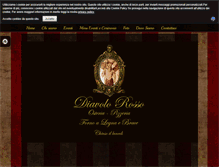 Tablet Screenshot of osteriadiavolorosso.it